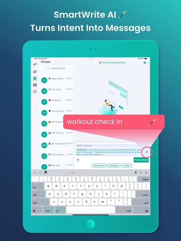 Screenshot #6 pour Hit Em Up: Mass Text Bulk SMS