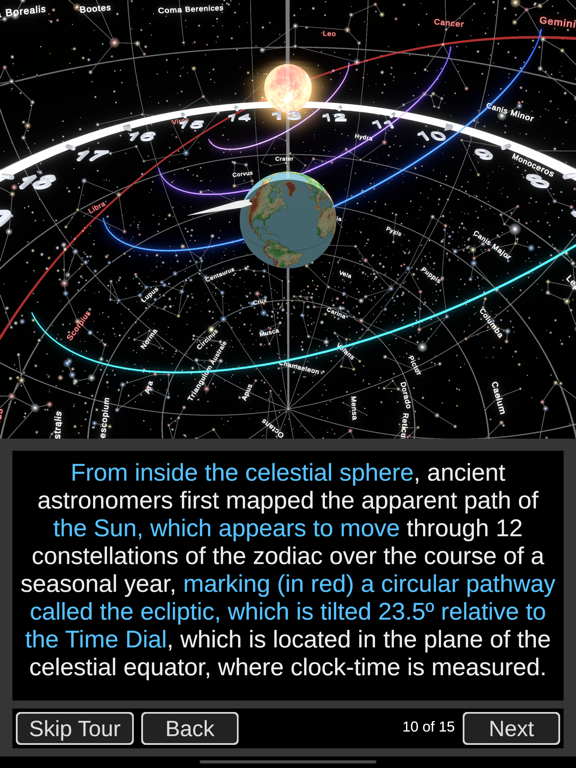 Monad Calendar Clock iPad app afbeelding 5