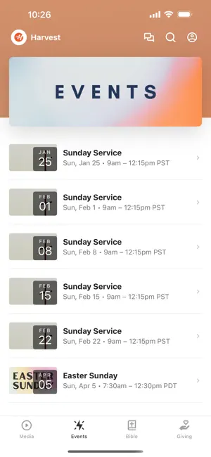Harvest Alliance Church screenshot 2