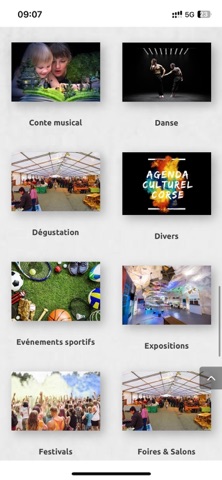 Agenda Culturel Corse screenshot