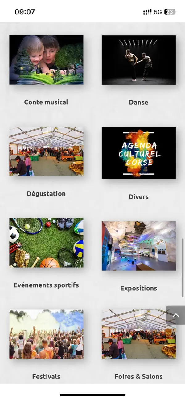 Screenshot #2 pour Agenda Culturel Corse