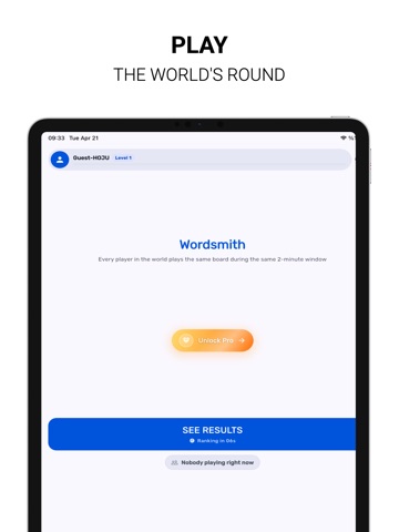 Wordsmith: Word Puzzle iPad screenshot