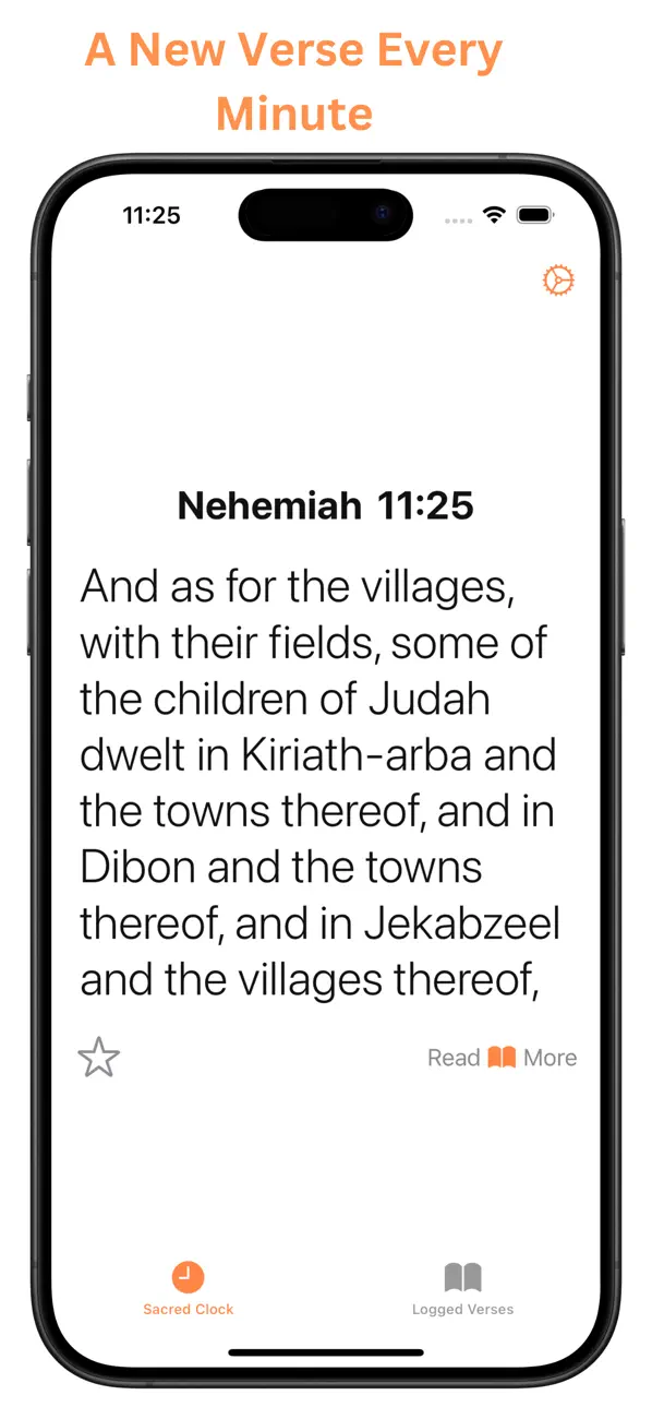 Screenshot #3 pour Bible Verse Clock