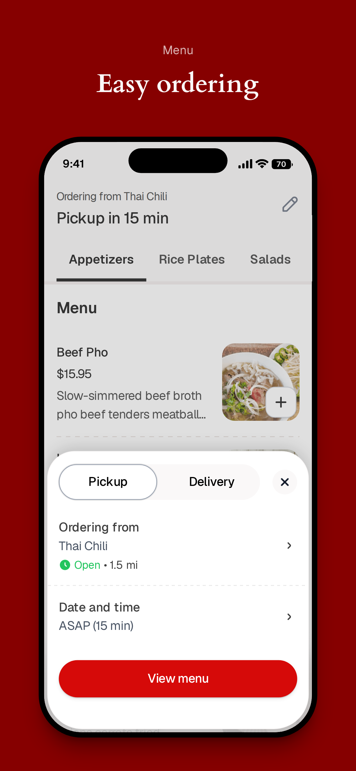 Thai Chili To Go screenshot 3