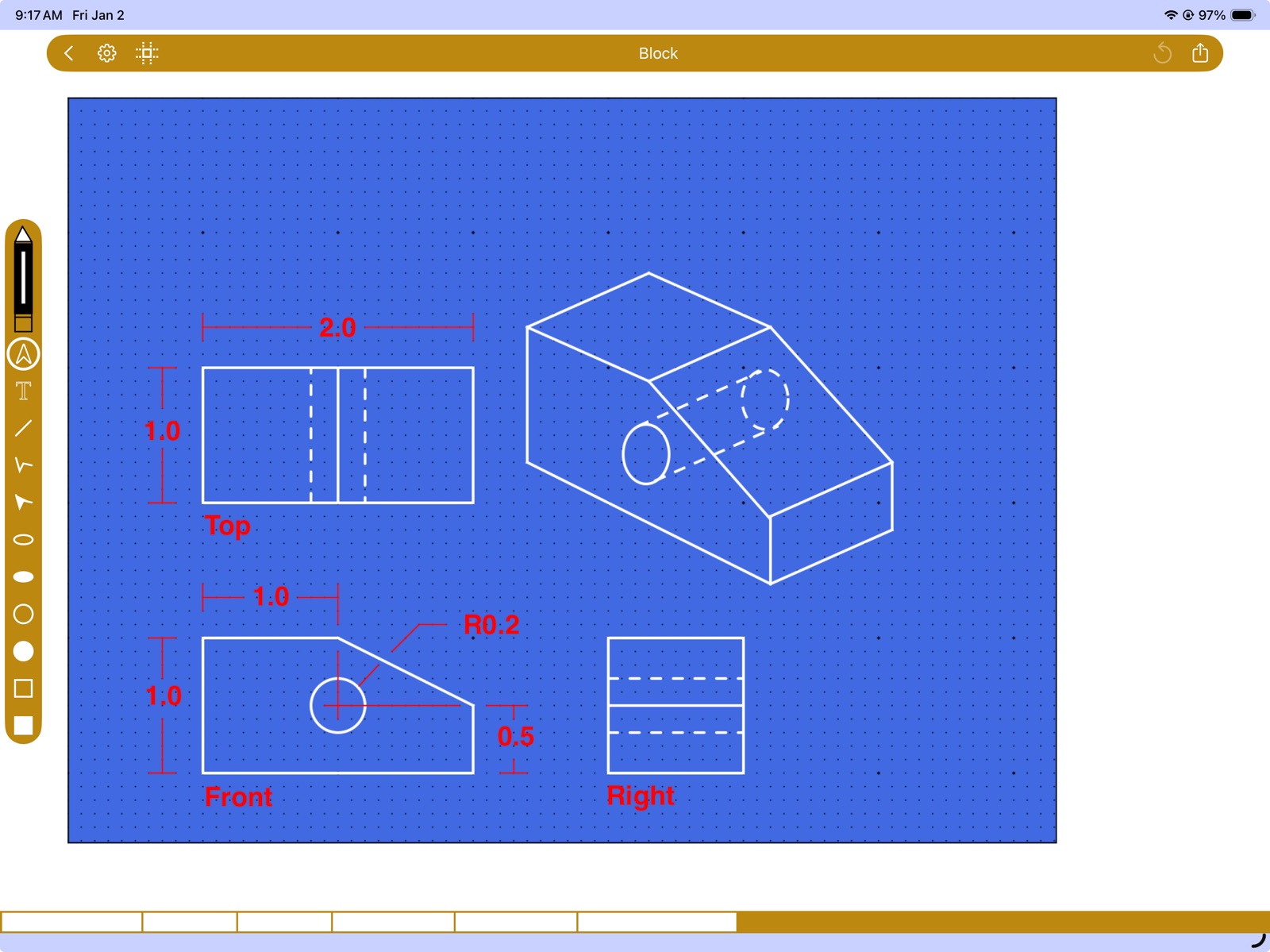 Vector Sketch Pro ipad screenshot 1