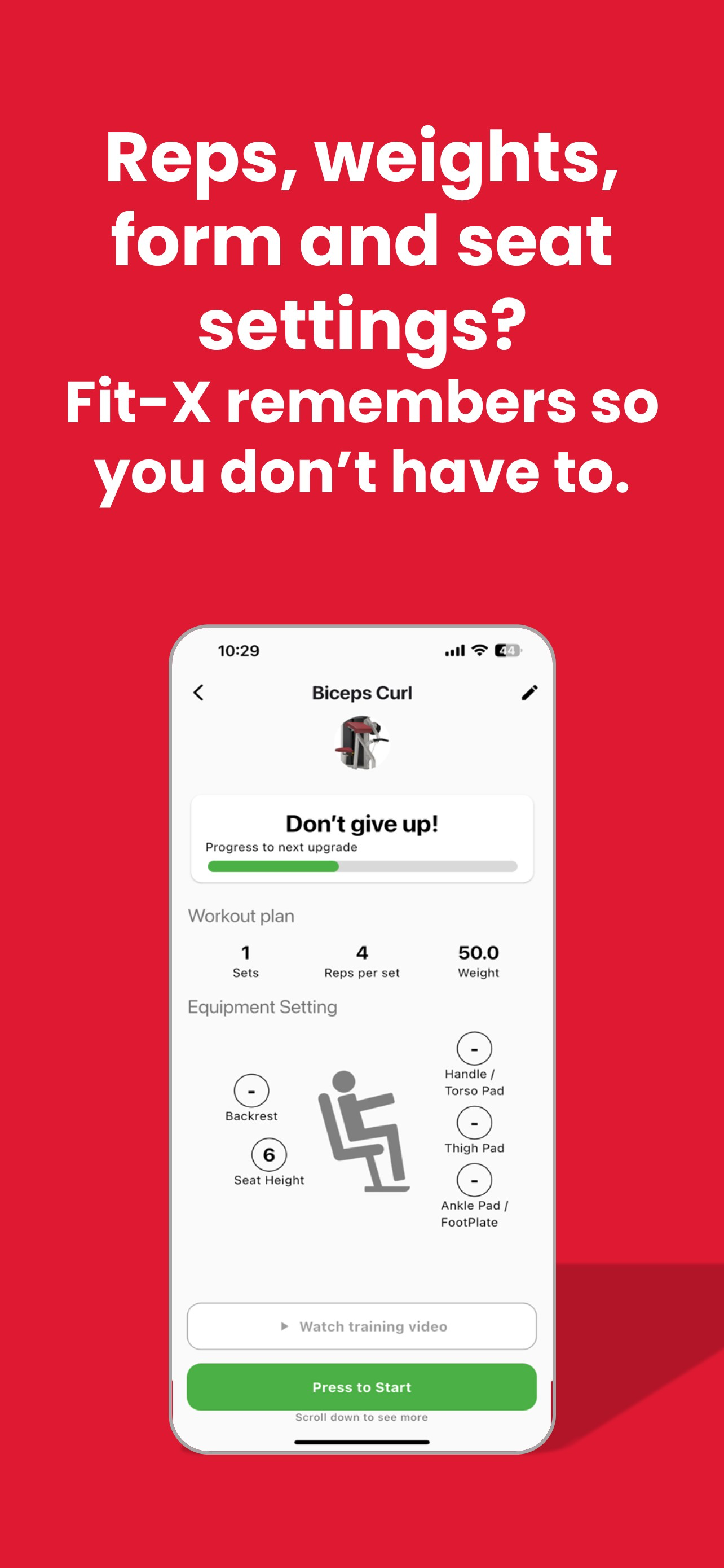 Fit-X LLC screenshot 3