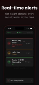 Sheltr - Rocket Alerts screenshot