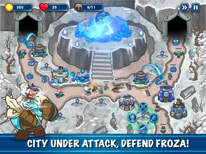 Everfrost Tower Defense Game