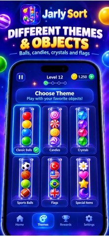 Jarly Sort: Ball Sort Puzzle Screenshot 4 of 6