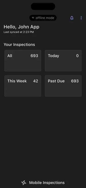 Inspections Mobile Pro screenshot 1