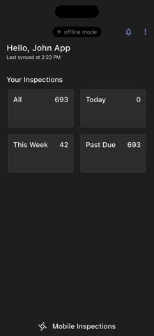 Inspections Mobile Pro iPhone screenshot