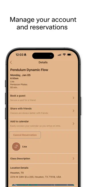 Pendulum Pilates screenshot 4