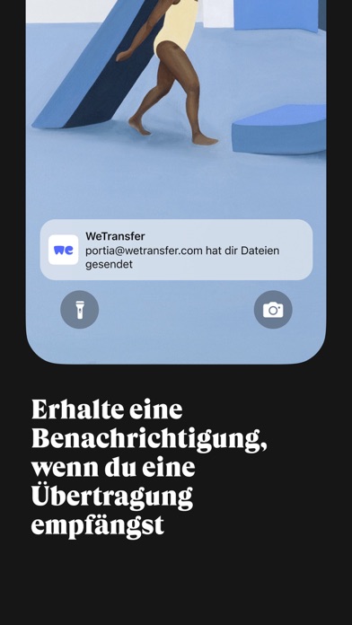 WeTransfer: Transfer Files App Store preview screenshot 4