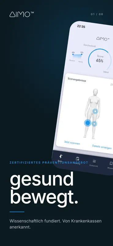 AIMO gesund bewegt screenshot 1 of 6