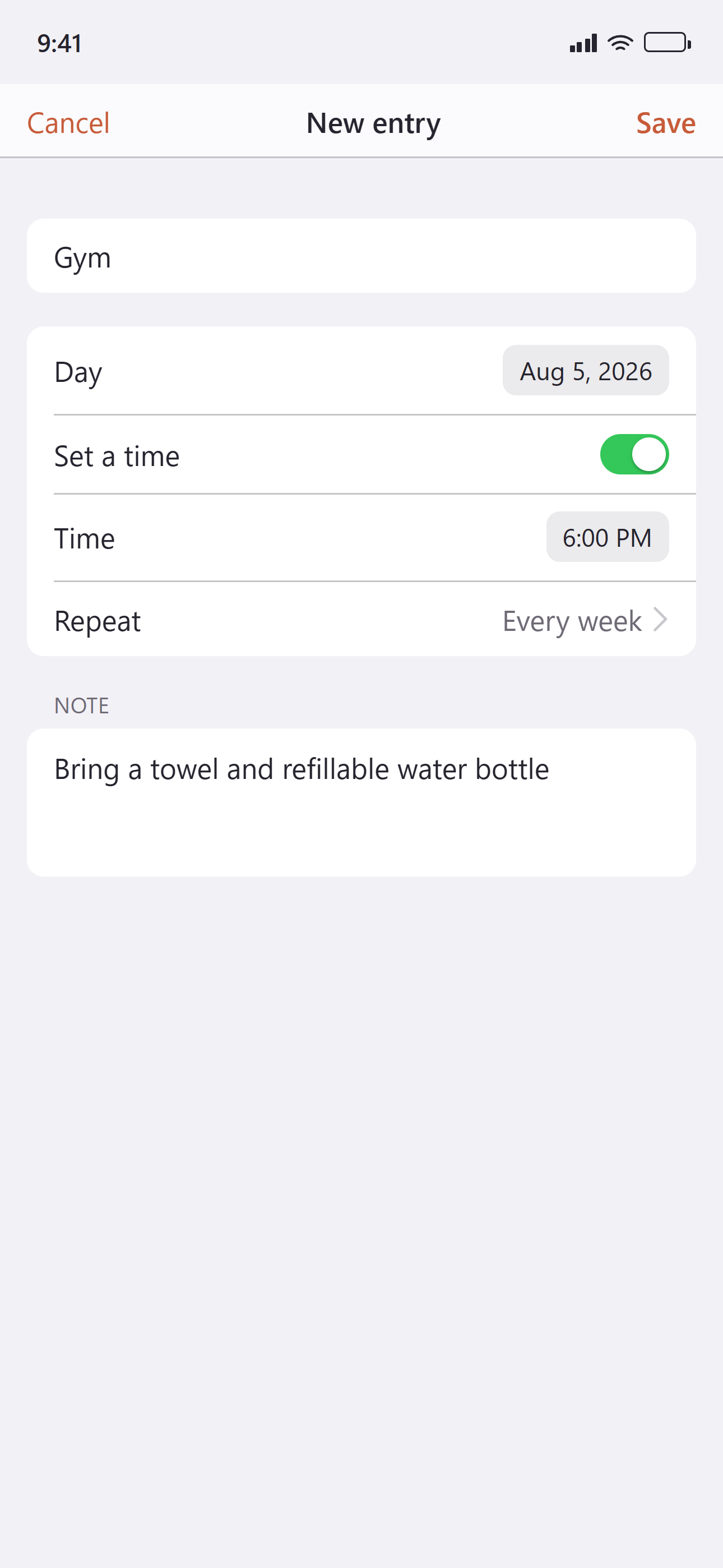 Weekly Planner & To Do List screenshot 2