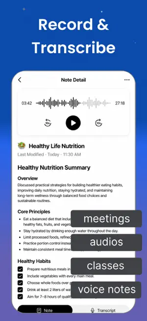 AI Note Taker - Note AI screenshot 2
