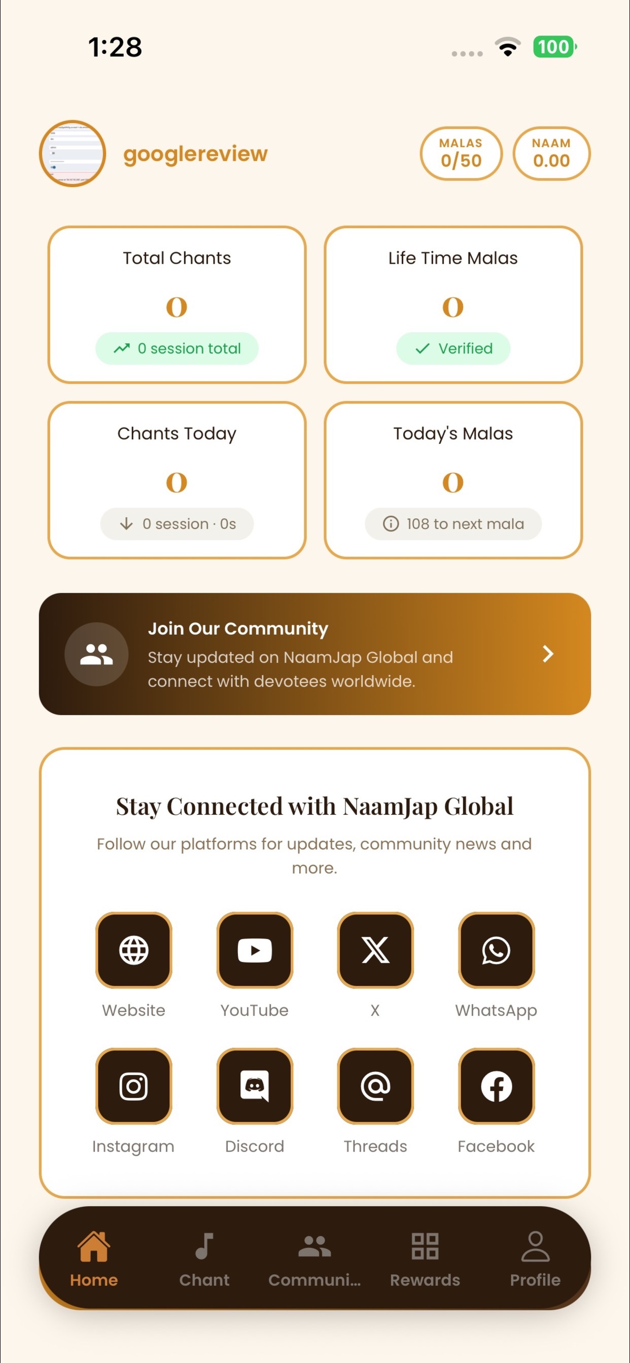 Screenshot 1 of NaamJap Global
