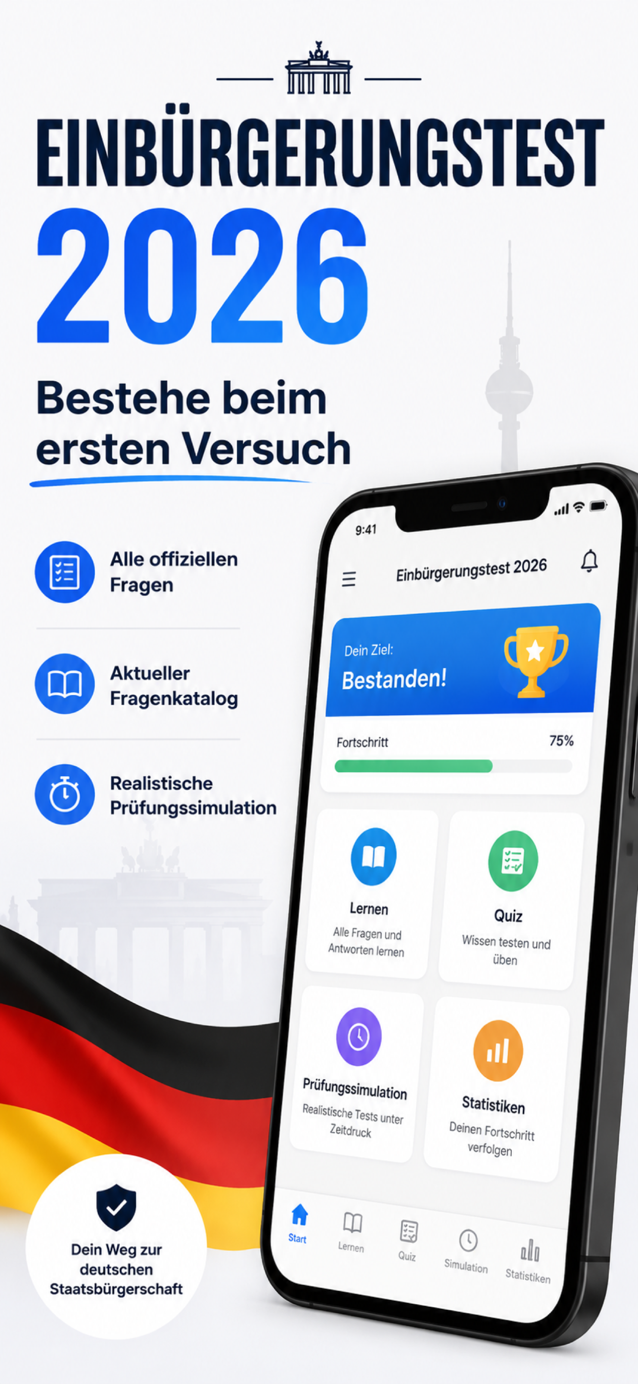 Einbürgerungstest 2026