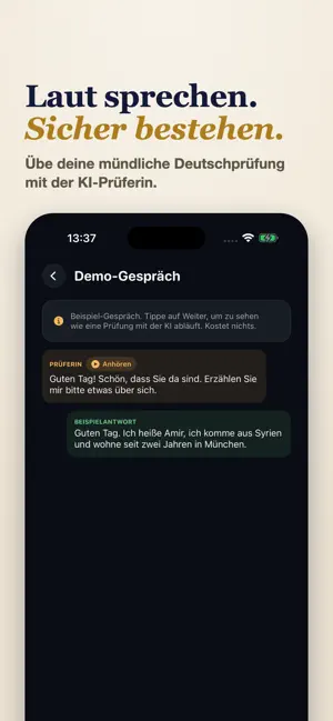 Sprechpartner:in screenshot 1