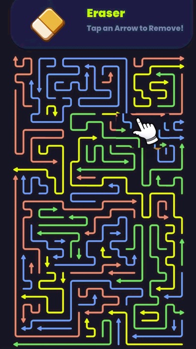 Arrows Puzzle: Escape Out! iPhone screenshot 2 - Games app