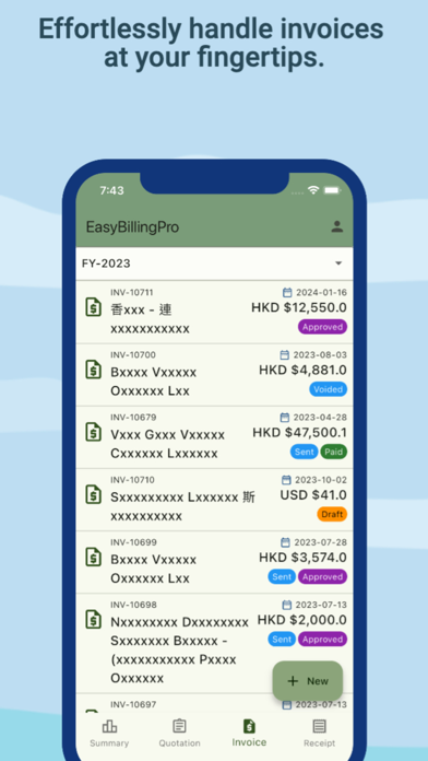 EasyBillingPro Screenshot
