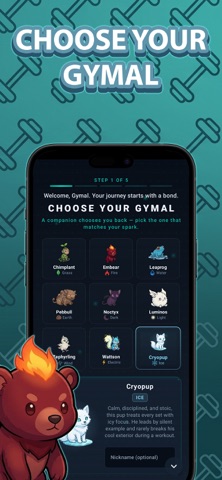 Gymal: Gym Logs & Workout RPG iPhone screenshot