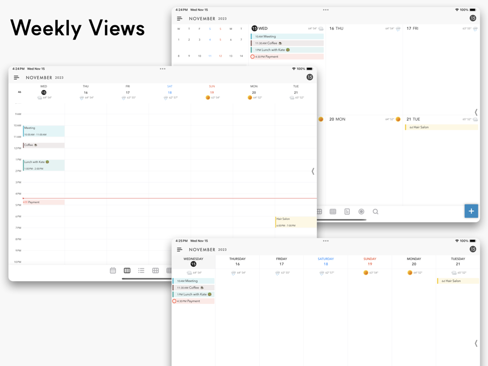#4. Across: Modern Calendar (macOS) 由: DayMore Corp.