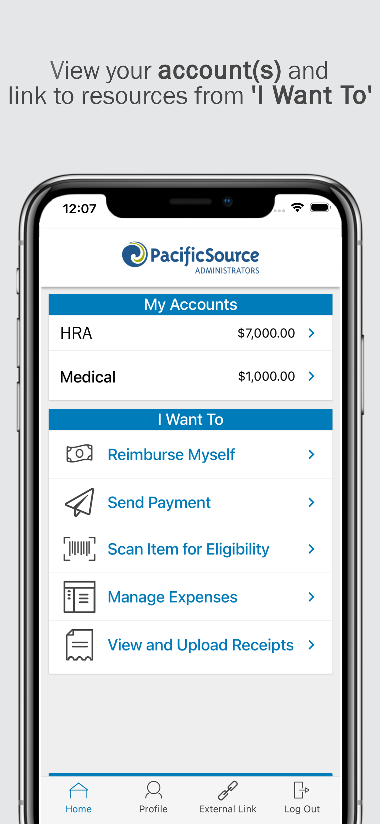 myPacificSource Admin (PSA)