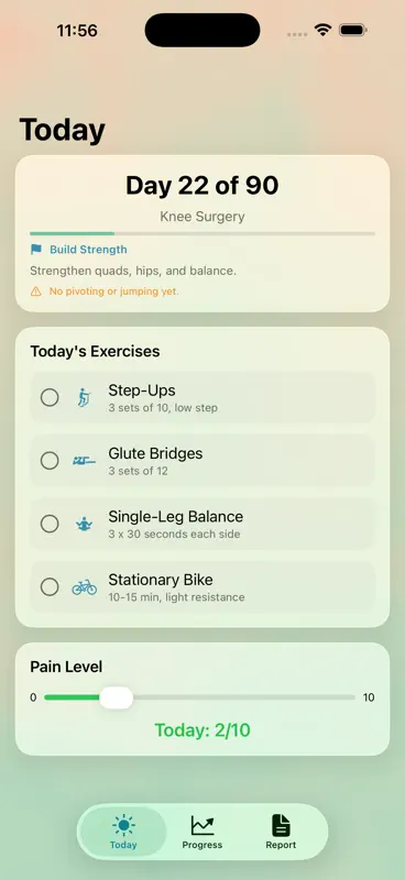 Mend: Recovery Tracker screenshot 1 of 6