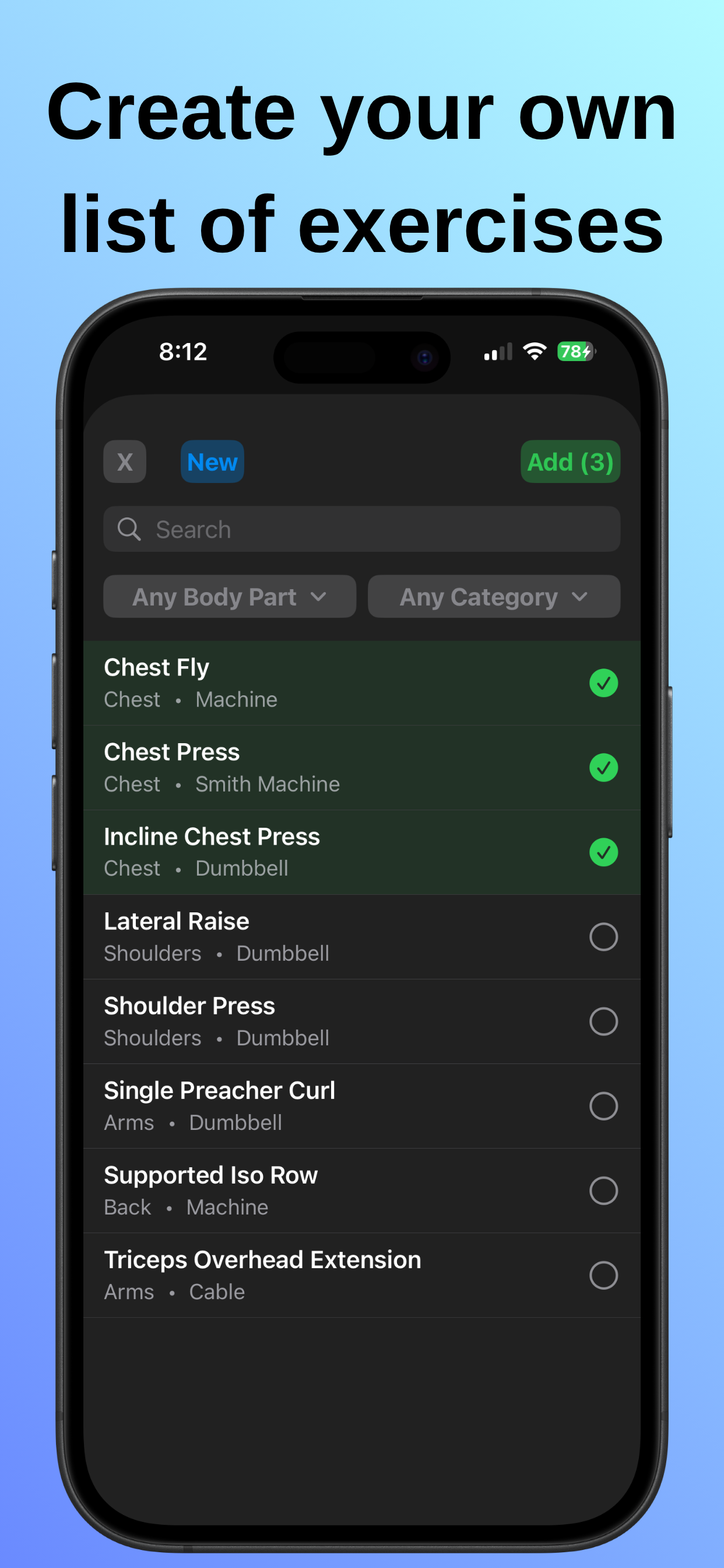 Lift Notes - Gym Tracker