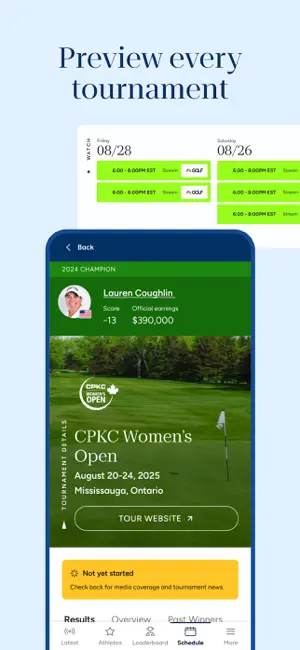 LPGA screenshot 3