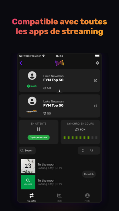 Screenshot #3 pour FreeYourMusic