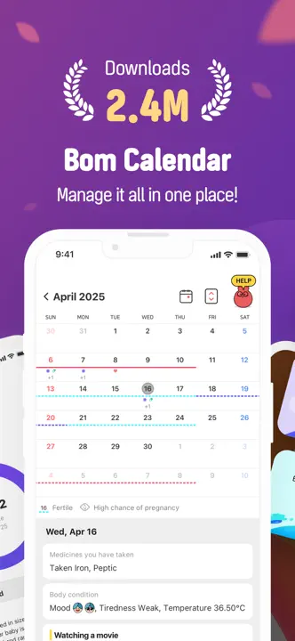 Bom Calendar: Screenshot 2 von 10
