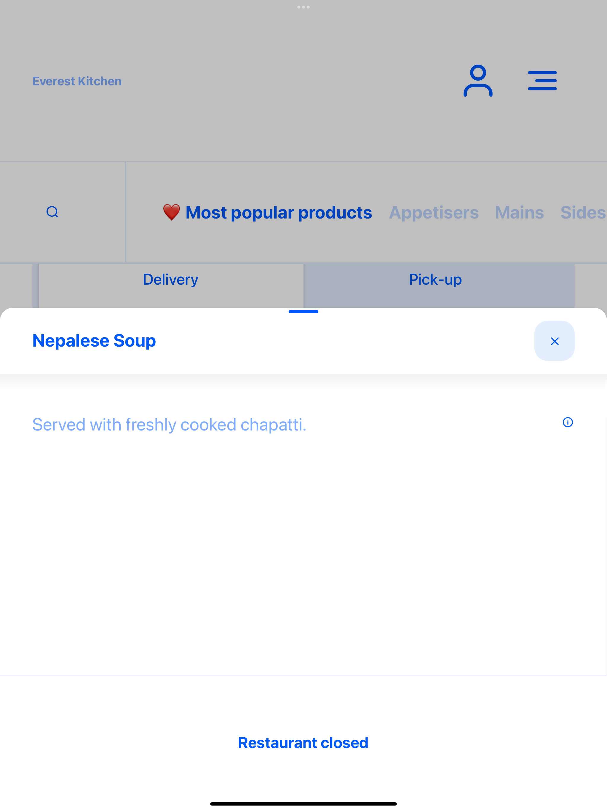 Everest Kitchen screenshot 8