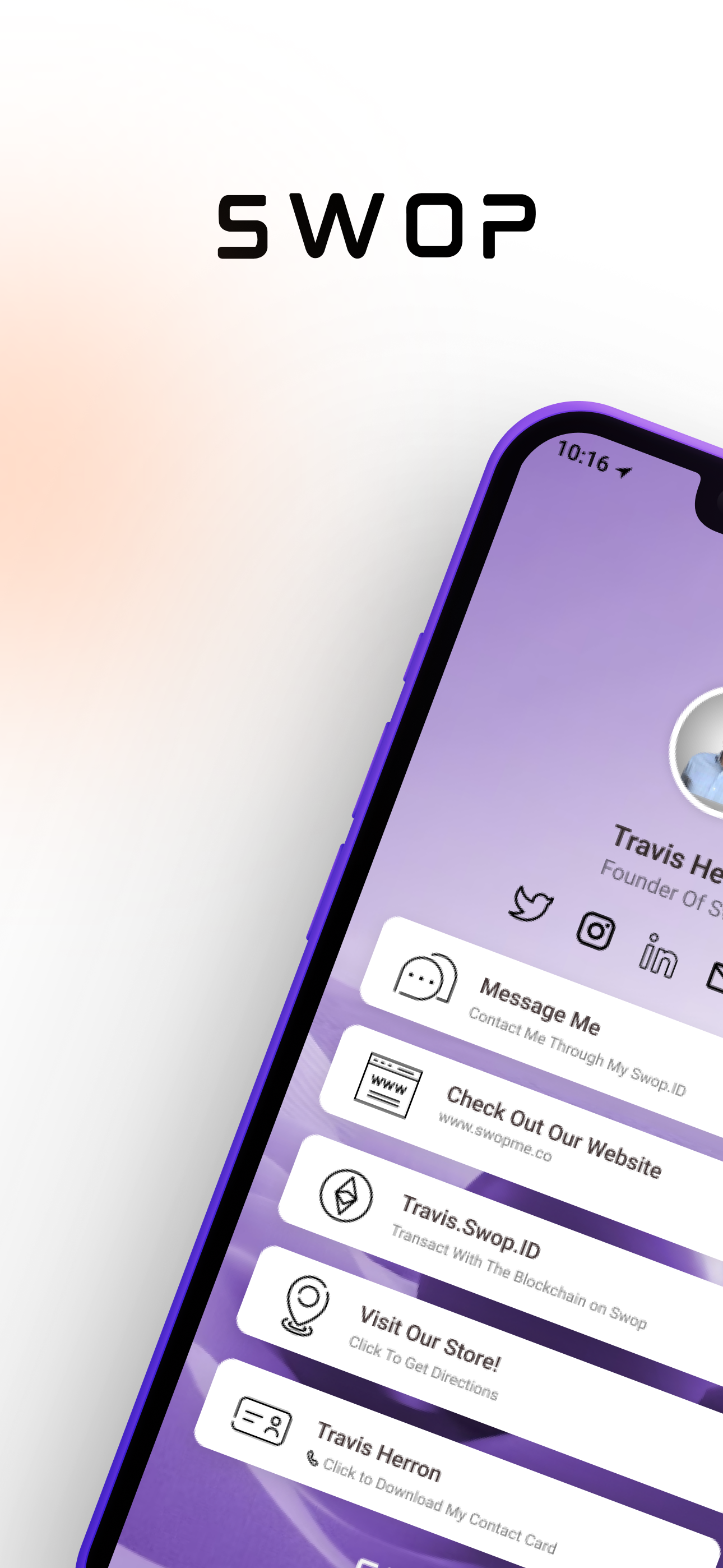 Swop - Connecting The World