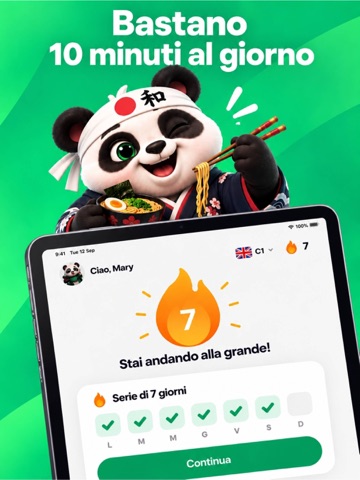 PandaCoco - Impara le lingue iPad screenshot 4