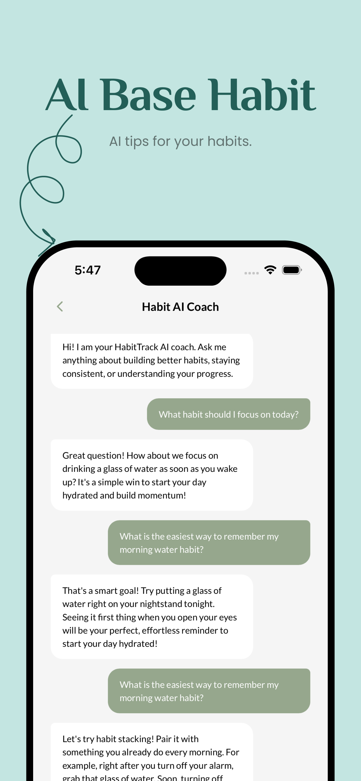 AI Habit Tracker - HabitTrack screenshot 3