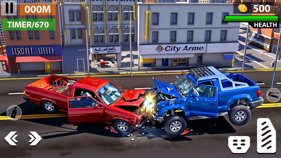 #1. Car Crash: Destruction Derby (iOS) 由: Basit Ali