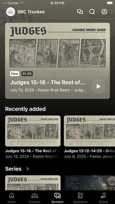 Screenshot #3 pour Sierra Bible Church Truckee