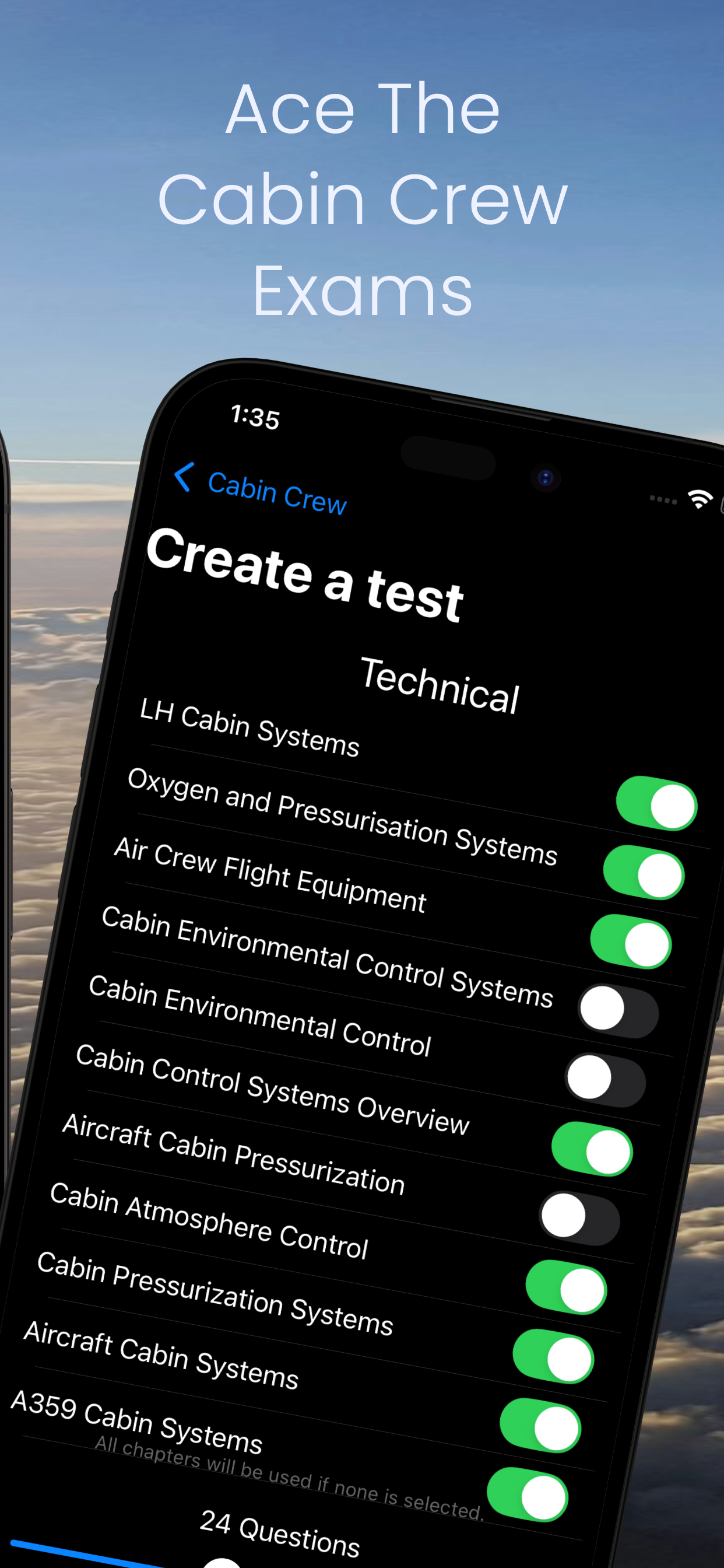 Cabin crew tests screenshot 4