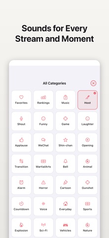 LiveFX: Stream Soundboard Screenshot 3 of 7