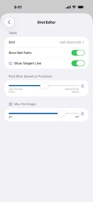 Billiard Shot Studio screenshot