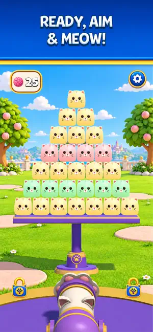 Cat Royal Smash screenshot 1