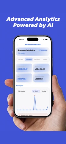 Savy: Smart AI Money Tracker Screenshot 3 of 6