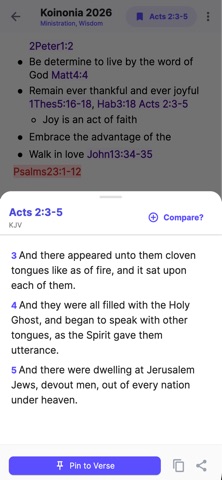 BibleNote screenshot