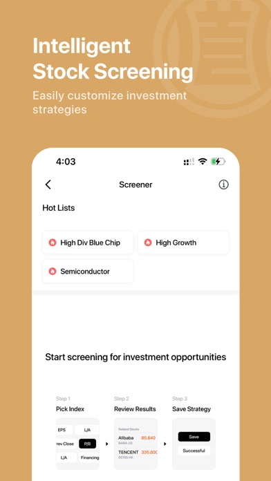 FFCIL Investment Screenshot