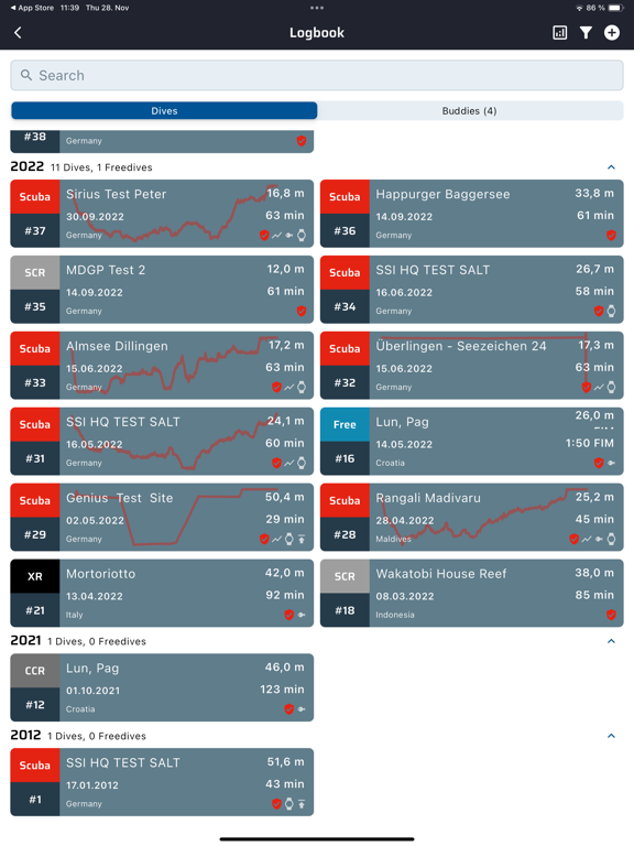Mares App iPad screenshot 2 - Sports app