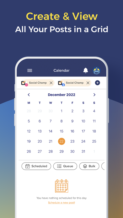 Social Champ: Social Media App Screenshot