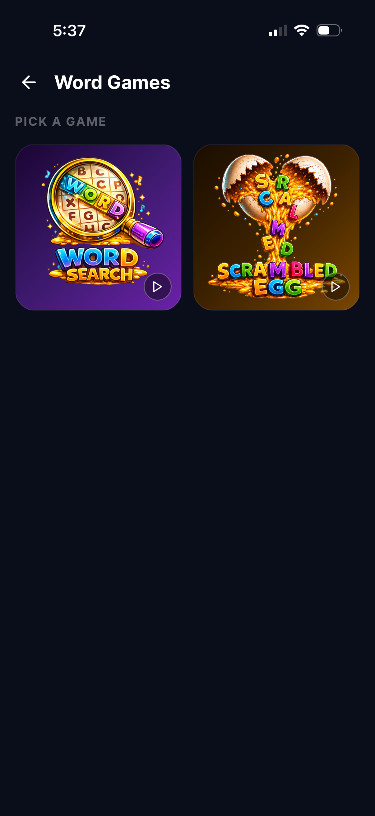 Wordbird: Music & Word Games screenshot 7