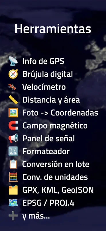 Coordenadas - GPS convertidor screenshot 9 of 9